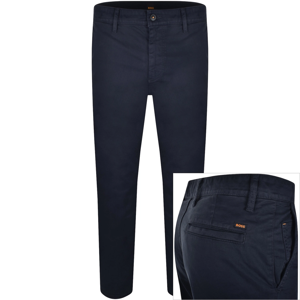 Hugo Boss BOSS Tapered Chinos Navy